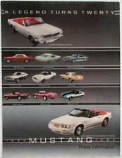 1984 Ford Mustang A Legend Turns 20 Product News Media Information Press Kit picture
