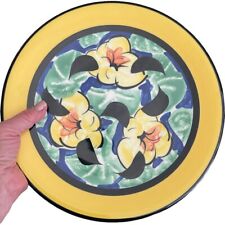 New Zealand Artist Seakin Floral Dinner Plate 10.5” picture