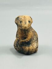 Stan Langtwait Shapes Of Clay Art Mt St Helen's Ash Mouse Sculpture Figurine 2