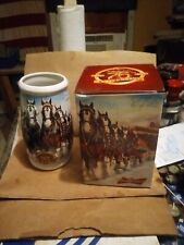 2008 Budweiser Clydesdales 75 Anniversary Holiday Stein New In Box picture