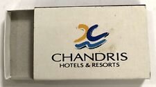 Vintage Empty Matchbook Box Cover - Chandris Hotels & Resorts Greece picture