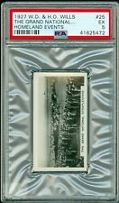 1927 W.D.&H.O.Wills The Grand National Steeplechase Homeland Events #25 PSA EX5  picture