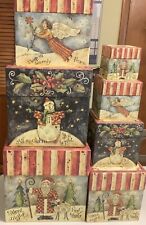 Lang Bob’s Boxes 7 Stack Silent Night REDUCED PRICE picture
