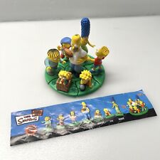 The Simpsons 2006 Tomy Buildable Figures Picnic Complete Set of 7 RARE picture