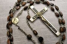Vintage Rosary Early 1900s Priest's Christian Catholic A12 picture
