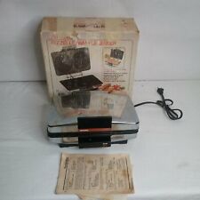 Vintage Rival Pizzelle/Waffle Baker-TESTED & WORKS - Made USA picture