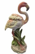 Vintage 1987 Lefton Hand Painted Nest Egg Collection FLAMINGO Figurine #06141  picture