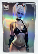 M HOUSE HARLEY QUINN MAX FED VIRGIN  FOIL LIMITED EDITION TO 20 HARDLEE THINN picture