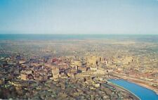 Aerial View of Downtown Rochester, New York on the Genesee River - circa 1955 picture