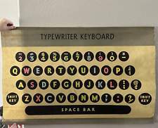 Vintage Canvas Typewriter Keyboard Illustration picture