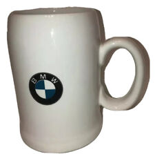 BMW Coffee Mug Beer Stein Logo Heavy Ceramic Vintage picture
