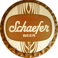 Vintage Schaefer Beer Ad Reproduction Metal Sign  picture