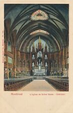 MONTREAL QC – L’Eglise de Notre Dame Interieur – udb (pre 1908) picture