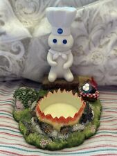 Danbury Mint Pillsbury Doughboy Gone Camping Votive Candle Holder (Read) picture