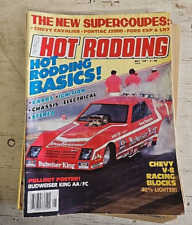POPULAR HOT RODDING  MAGAZINE -- MAY 1981   HOT RODS picture