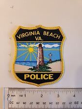 Virginia Beach Virginia Police Shoulder Patch VA Lighthouse Patch  picture