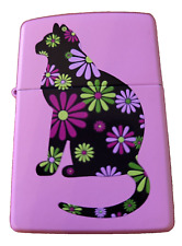 ZIPPO 2008 FUNKY CAT PINK MATTE LIGHTER picture