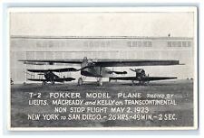 1924 International Air Races Dayton OH Ohio Fokker T-2 Plane Postcard (FX12) picture