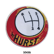 By Hurst Gear box round logo Iron Sew on Embroidered Patch picture