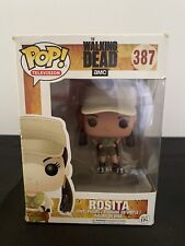 The Walking Dead Funko Pop Rosita Espinosa #387 Vaulted Damaged Box  picture