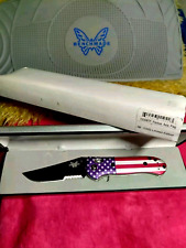 BENCHMADE 🦋   *720SBTF* 🇺🇸FLAG🇺🇸(Alum/154cm.) Brand New   Father's Day 🎁 picture