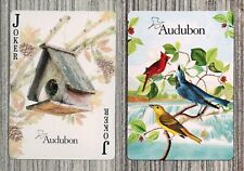 New Single Swap Playing Card-Audubon Birds-Colored Jokers picture