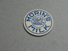 Vintage Morin's (2)  Milk bottle caps unused  Berlin N.H. rare find picture