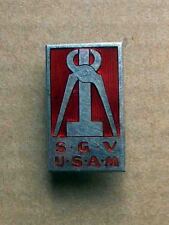 Rare Vintage pin badge  SWITZERLAND   S.G.V.    U.S.A.M. enamel buttonhole  picture