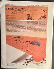 NASA & JPL 1976 VIKING MISSION Mars Project Bulletin SPECIAL ISSUE Vintage picture