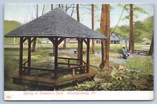Postcard Chambersburg PA Pennsylvania Spring at Caledonia Park Franklin County picture