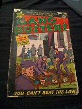 *GANG BUSTERS #38*1954 DC*GOLDEN AGE*BILL ELY*PRISON*CRIMES comics precode radio picture