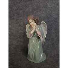 Vintage Members Mark Ceramic Porcelain Angel Wings Praying Religious Figurine picture
