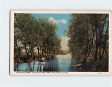Postcard Willow Channel Westminster Park Thousand Islands New York USA picture