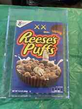 KAWS x Reese’s Puffs Blue Box Limited Edition Cereal SEALED with Case, IN HAND picture