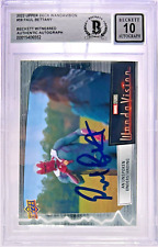 2022 Upper Deck Wandavision Paul Bettany Vision Signed #58 Beckett Graded 10 picture