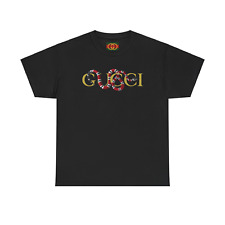 New Gucci Style Unisex Snake Logo Men's T-Shirt Tee Size S-5XL USA HOT picture