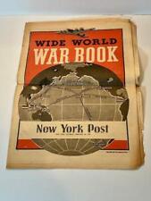 1942 February New York Post Wide World War Book Newspaper WWII Maps 16 Pages picture