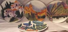 4 Certified International Provence Decorative Plates Linda Montgomery  picture