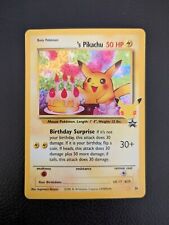Pokémon TCG Birthday Pikachu Celebrations Classic Collection 24/53 Holo Rare NM picture
