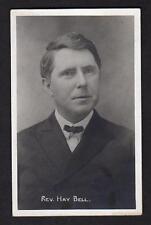 1910's RPPC REVEREND HAY BELL AZO POSTCARD BY J INBODY ELKHART IND POSTCARD picture