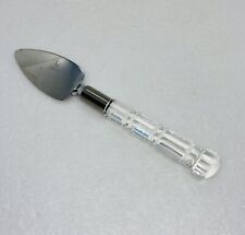Vintage Mirage Stainless Steel Pie server Acrylic Crystal Handle 8.5” Japan 29 picture