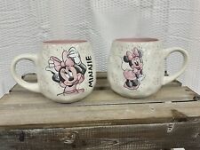 Set Of 2 Disney Minnie Mouse Stoneware Mugs picture