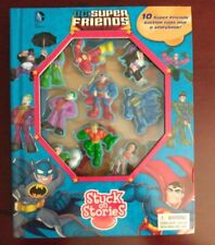 Rare 10 Stuck-On DC Comics Super Friends Storybook New Never Used picture