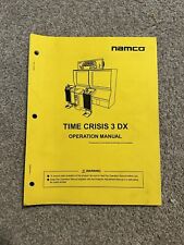 Original Namco Time Crisis 3 DX Game Operation Manual  picture