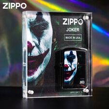 Zippo lighter 218 Black Matte Asia Collectible/ Joker in Display Free 4 Gifts picture