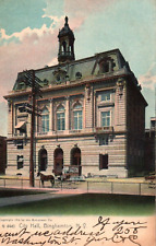 City Hall Binghamton New York NY 1905 Postcard Posted picture