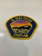 Colorful Chaplain El Paso Police State Texas TX colorful picture