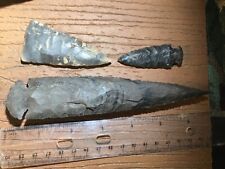 Dovetail, Early Triangular, and Darl Modern Arrowheads picture
