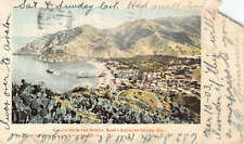 Postcard CA: Avalon, Santa Catalina Island, California, Posted 1903 UDB picture