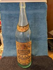 Antique Bottle - Empty Cognac French Distributed in Krakow  picture